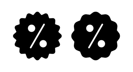 Discount icon vector illustration. Discount tag sign and symbol