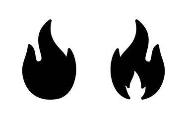 Fire icon vector illustration. fire sign and symbol