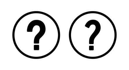 Question icon vector illustration. question mark sign and symbol