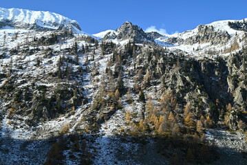 Parco Alpi Marittime Piemonte Neve