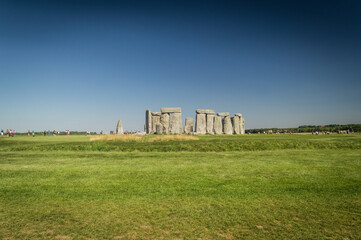 Beautiful view of Stonehenge, United Kingdom