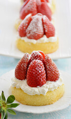 Strawberry shortcakes
