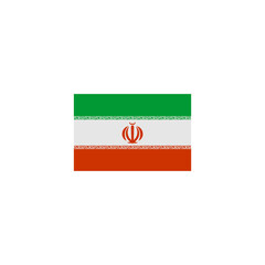 Iran flags icon set, Iran independence day icon set vector sign symbol
