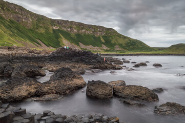 Obraz premium Landscape of the Giant's Causeway, Northern Ireland