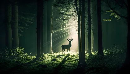 Muurstickers Forest creatures © MarcoAntonio