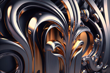 abstract background, Generative AI