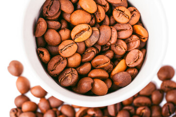 coffee beans in a bowl