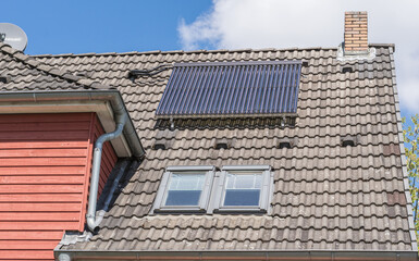Photovoltaikanlage auf einem Dach