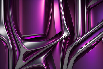 Obraz premium purple abstract background, Generative AI