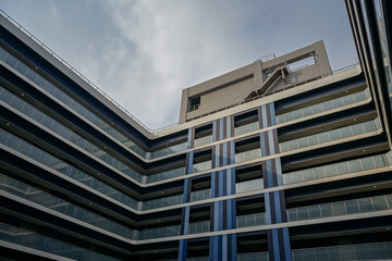 modern architecture in the sky