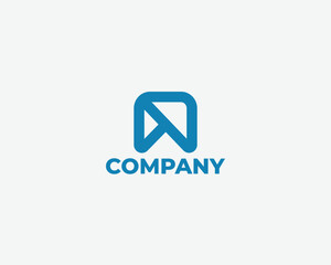 Naklejka premium Logo Design Company Corporate Branding Business Icon Sign Simple Creative Modern Letter Initial Monogram Combination Mark Graphic Vector