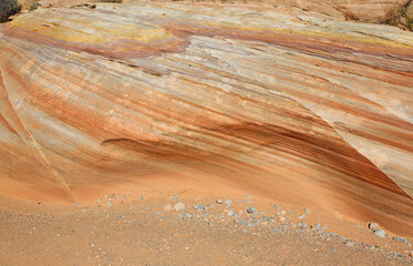 Sand and sandstone - Valley of Fire State Park, Nevada