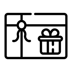 gift line icon