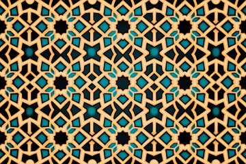 Stylish Arabic Pattern for Background Design, Generative AI