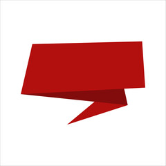 Red Flat Sale Banner