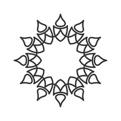 Boutique Hotel Spa Abstract Blank Logo template Illustration Brand Identity.Isolated and flat illustration. Vector graphic