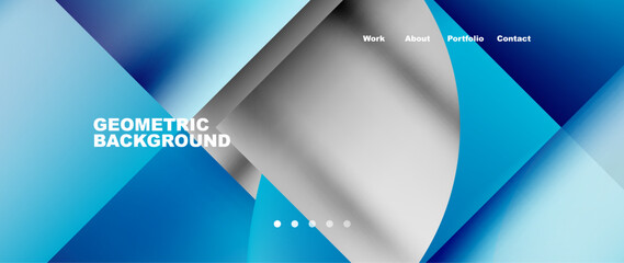 Geometric abstract background, line with fluid colors. Vector Illustration For Wallpaper, Banner, Background, Card, Book Illustration, landing page