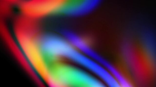 Gradient vibrant color background in motion
