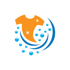 Laundry logo images illustration