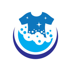 Laundry logo images illustration