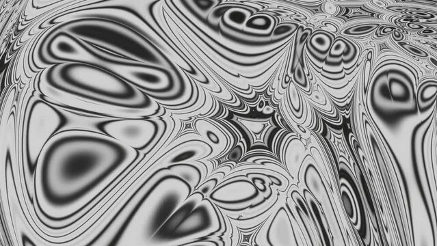 Minimal geometry element black and white motion graphic video backgrounds, Abstract blackground loop