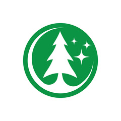 Pine tree logo images illustration