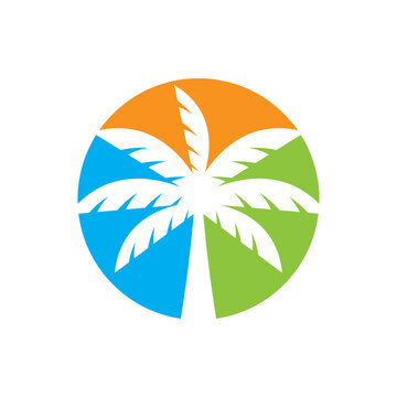 Palm tree logo images