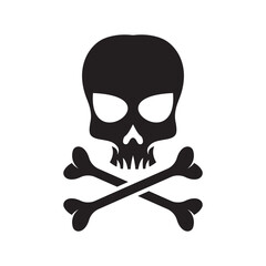 Skull logo images illustration