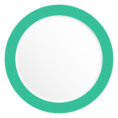 blank circle label