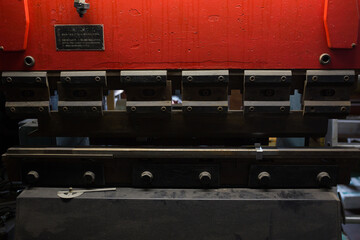 Bend material with bending machine
