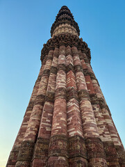 Qutub Minar Tower in New Delhi, India