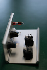 Work that installs electrical equipment
