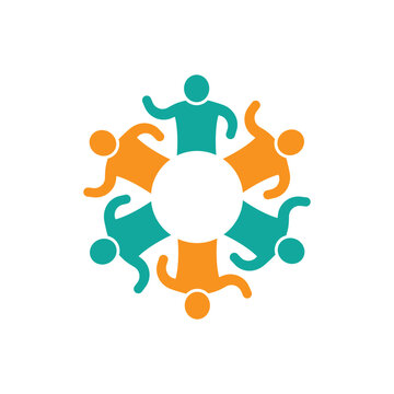 Community care logo images design