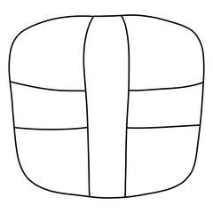 straw blocks, garden equipment, farming concept