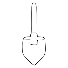 of gardening tools for farm, garden equipment, shovel