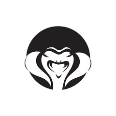 Snake icon logo illustration