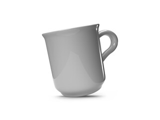 Drinking Mug 3D Illustration Mockup Scene