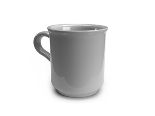 Drinking Mug 3D Illustration Mockup Scene