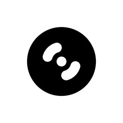 Fototapeta premium vynil glyph icon