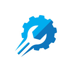 Gear service logo images