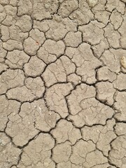 crack ground ,dry surface background for wallpaper and artworks 
