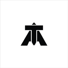 vector ta logo