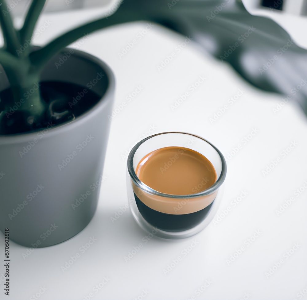 Wall mural cup of coffee, coffee, morning breakfast