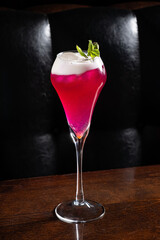 tasty cocktail in the bar