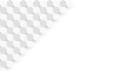 abstract grey circle on white background