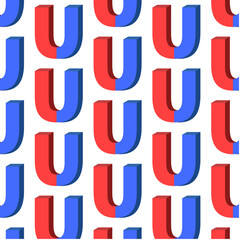 Graphic magnet pattern for your design and background