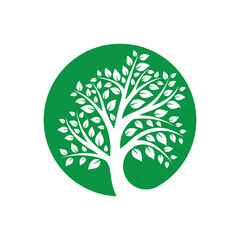 Tree logo images design