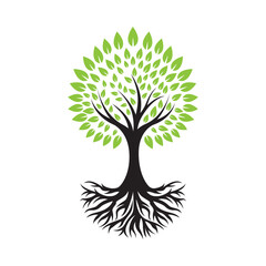 Tree logo images design