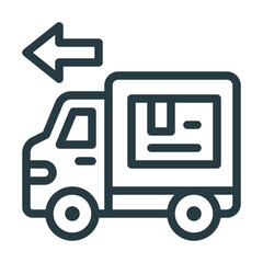 Logistics Icon Illustration