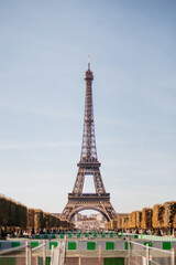 Fototapeta premium Eiffel tower in Paris France